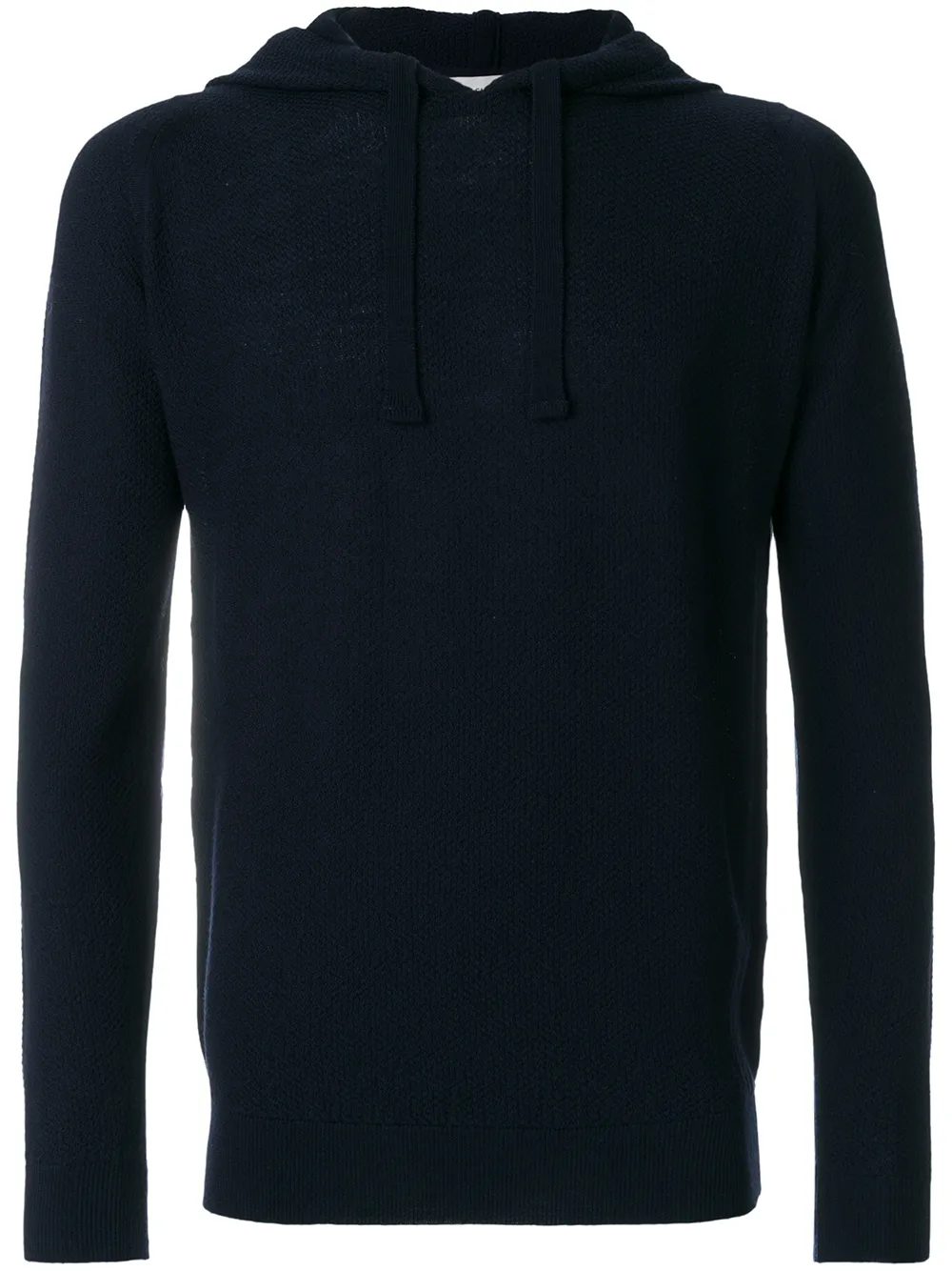John Smedley Felpa con cappuccio '4Singular' - Blu