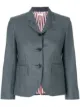 الصورة 1 من Thom Browne معطف رياضي ظهر بظهر ريترو التويد