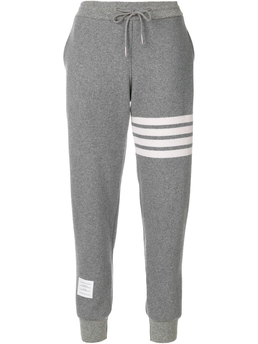 фото Thom Browne Engineered 4-bar Stripe Sweatpants In Double-Faced Cashmere