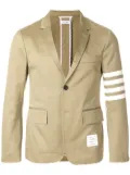 Thom Browne 4-bar Unconstructed Sport Coat - Neutrals