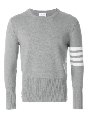 Thom Browne Hector インターシャニット セーター | グレー | FARFETCH JP