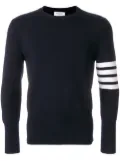 Thom Browne 4-Bar Milano Stitch Pullover - Blue