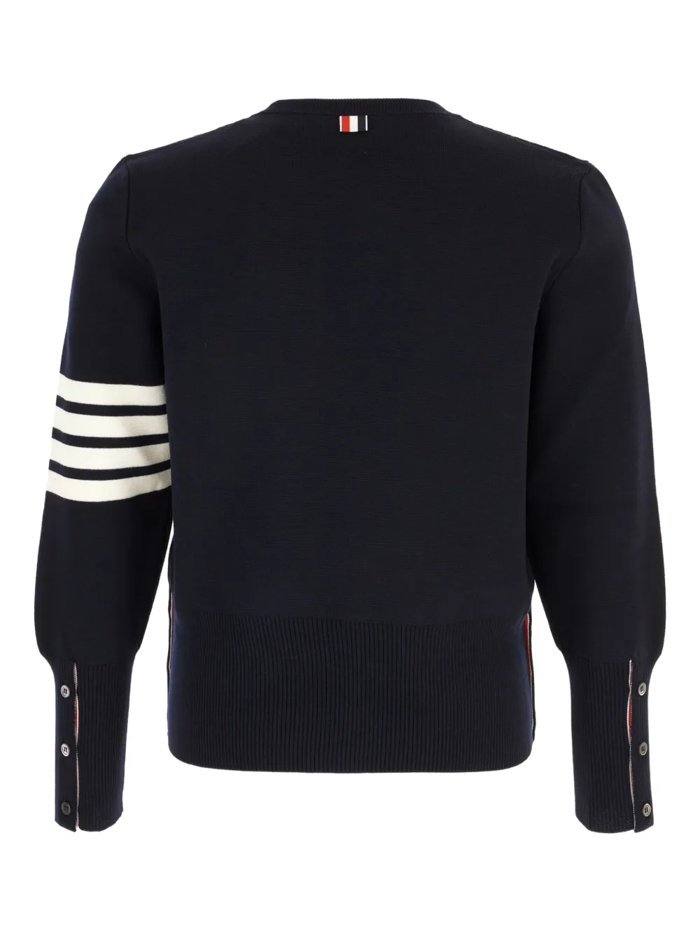 Thom Browne 4-Bar Stripe Milano Stitch Merino Pullover | Truien | Image 2