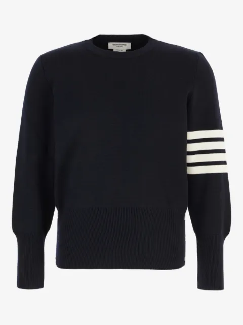Thom Browne Pullover mit Logo-Streifen