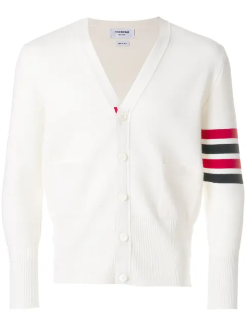Thom Browne 4-Bar Milano Stitch Cardigan