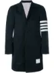 Image 1 of Thom Browne Unconstructed 4-Bar Stripe Classic Chesterfield Overcoat