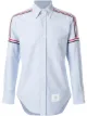 Image 1 of Thom Browne Rwb Elastic Stripe Oxford Shirt