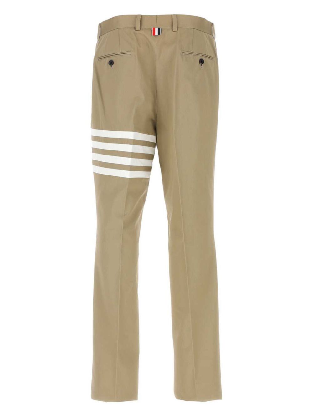 Thom Browne 4-Bar Unconstructed chino trousers - Neutrals