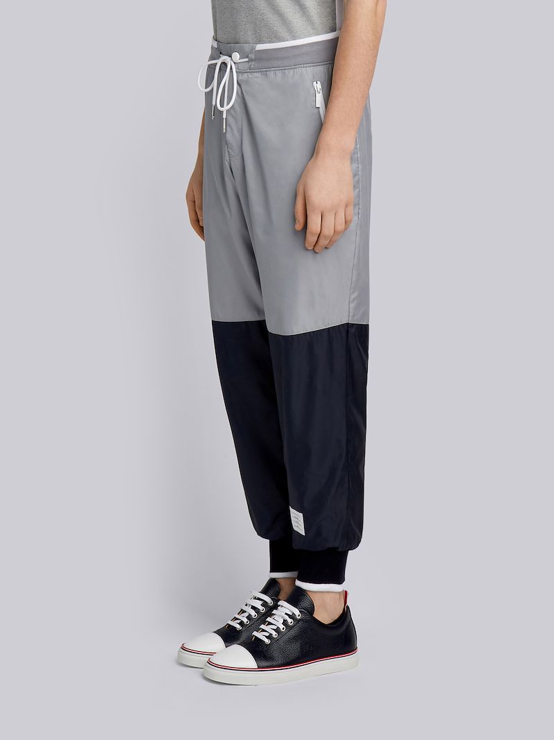 Bicolor HalfAndHalf Ripstop Sweatpants Thom Browne Official