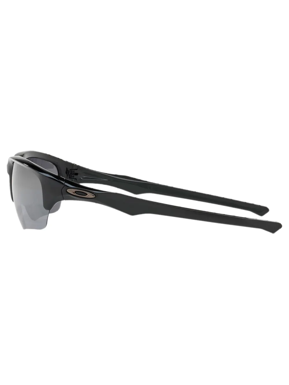 Oakley Zonnebril met rechthoekig montuur Zwart