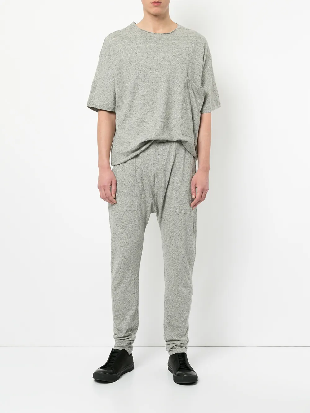 Isabel Benenato klassieke joggingbroek - Grijs