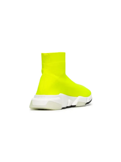 balenciaga speed trainer neon yellow