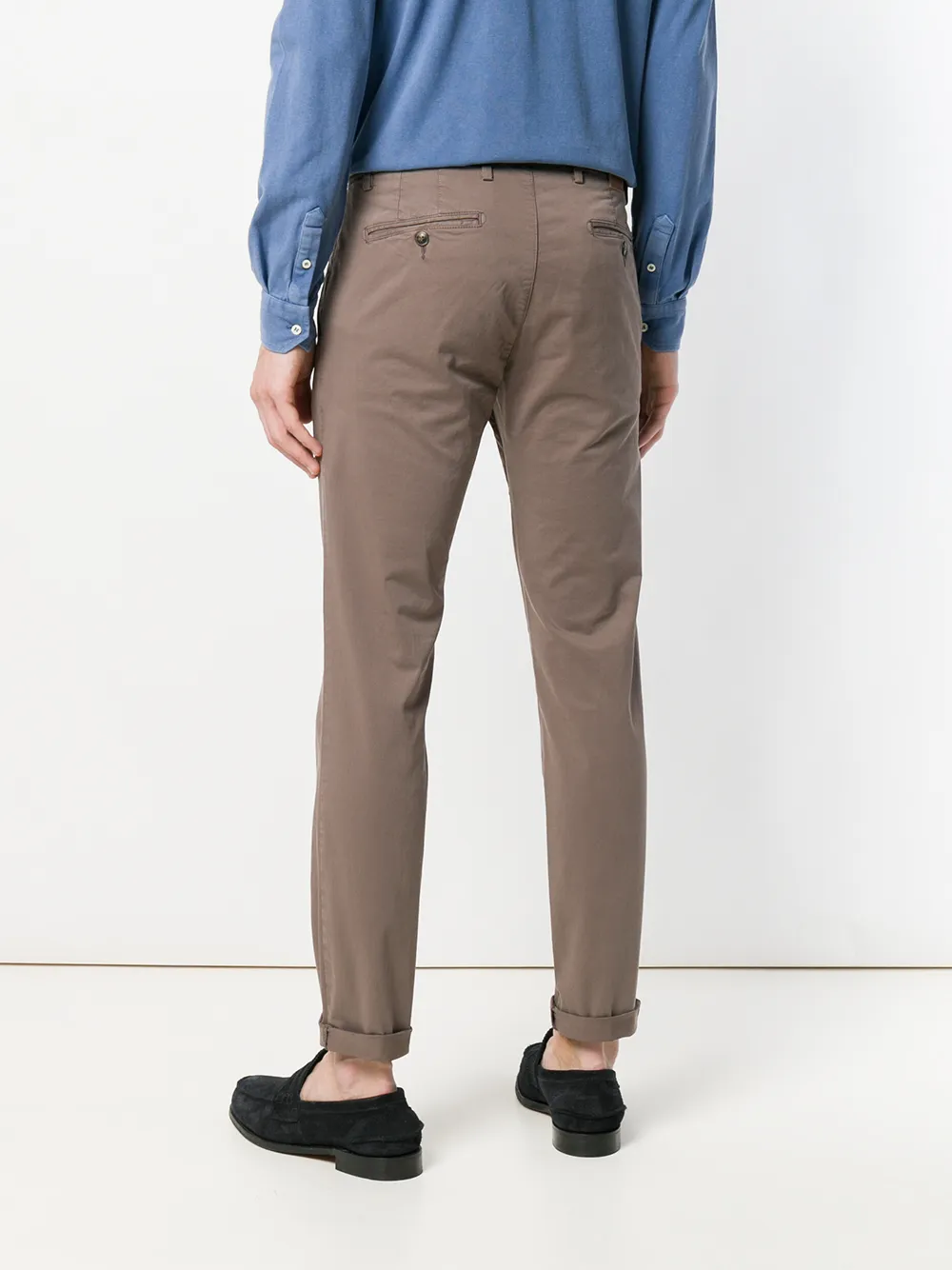 Briglia 1949 slim chinos Bruin