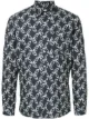 Image 1 of The Goodpeople bamboo leaf print shirt