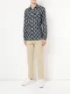 Image 2 of The Goodpeople bamboo leaf print shirt