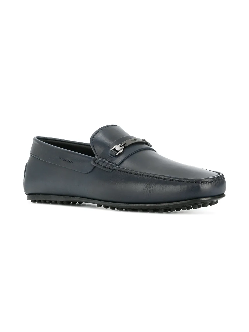 Tod's riem met gegraveerd logo - Blauw