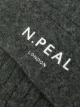 N.Peal logo-print knit socks
