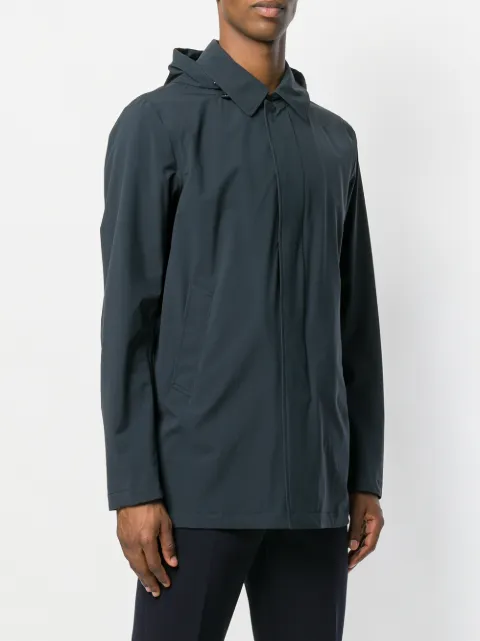 Herno hooded raincoat