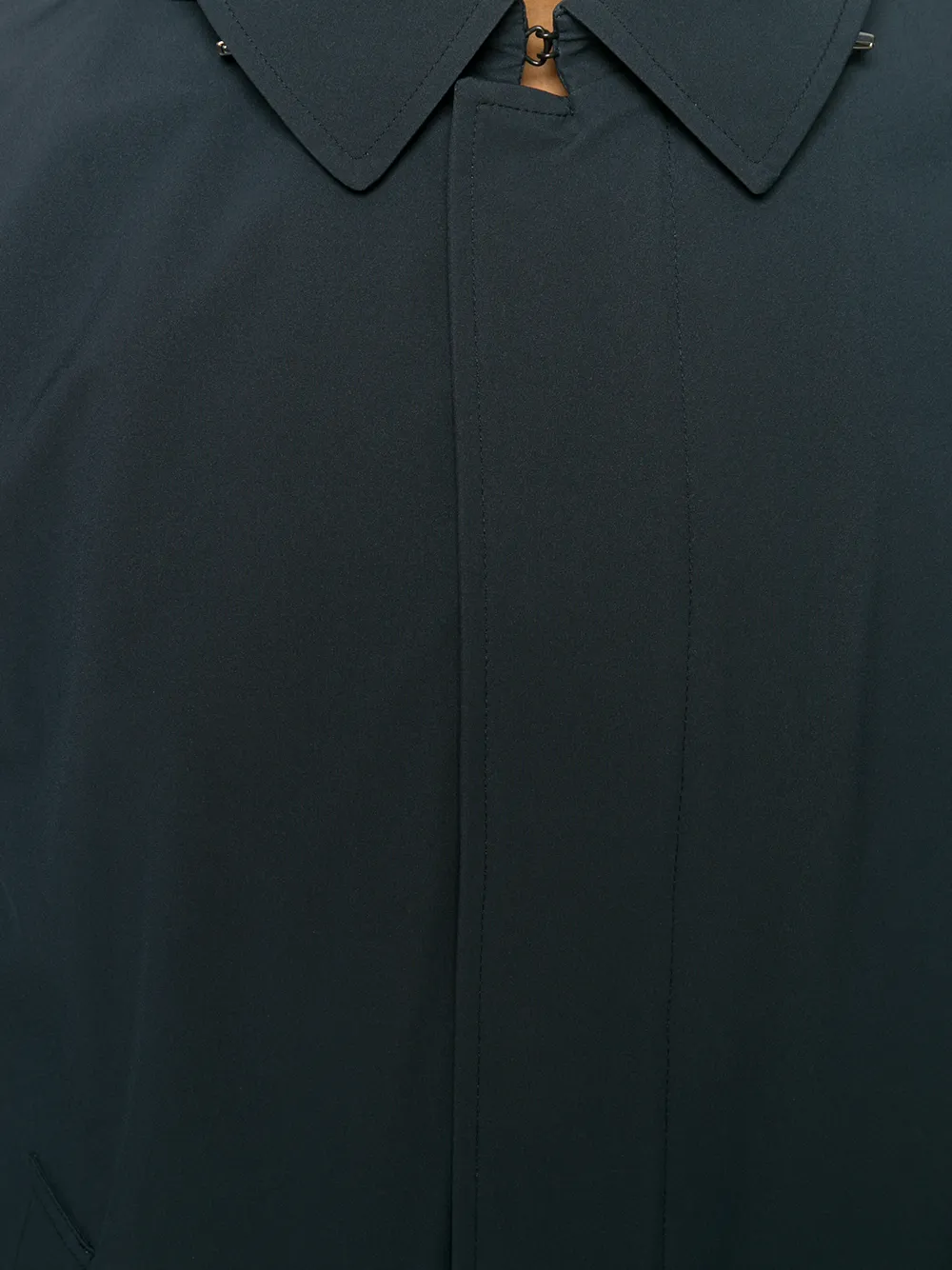 Herno regenjas met capuchon Blauw