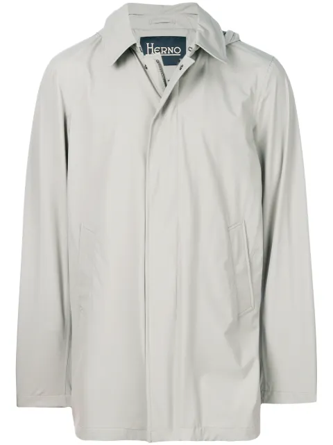 Herno hooded raincoat