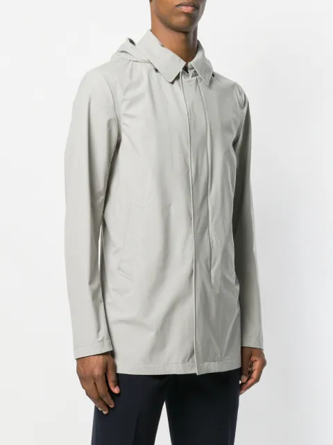 Herno hooded raincoat
