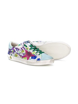 superstar slip on kids purple