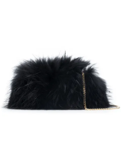 Dsquared2 Rac Fur Clutch Bag Farfetch