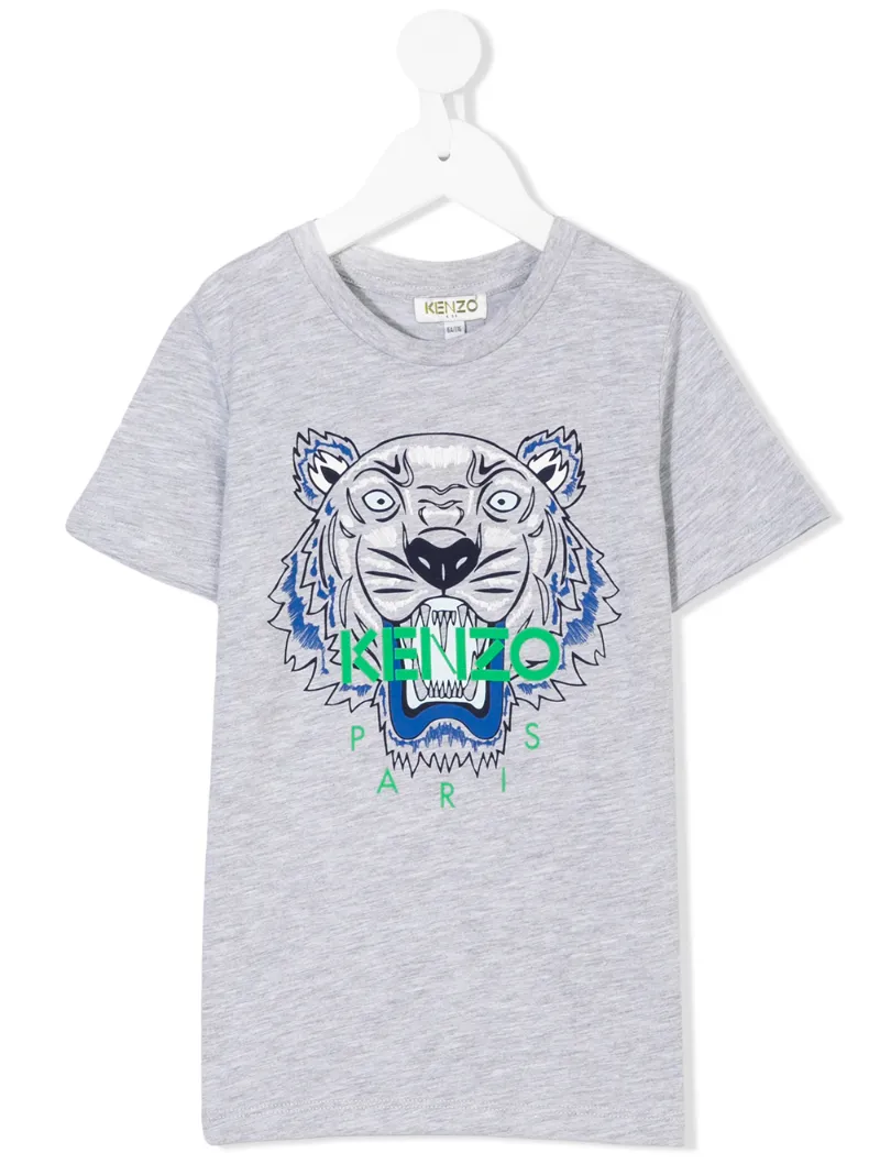 Kenzo Kids футболка с тигром