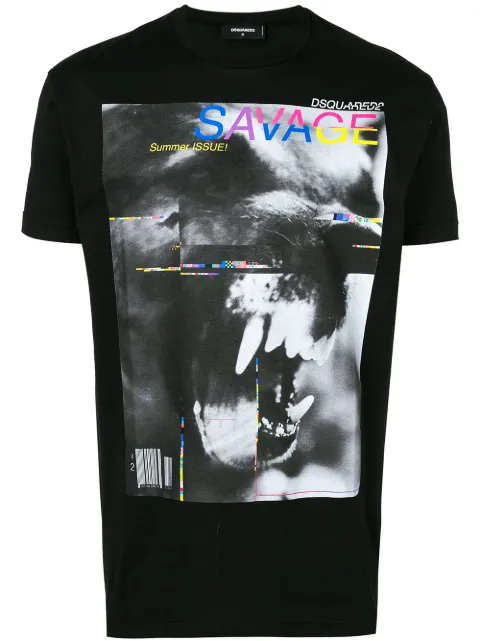 DSQUARED2 playera Savage