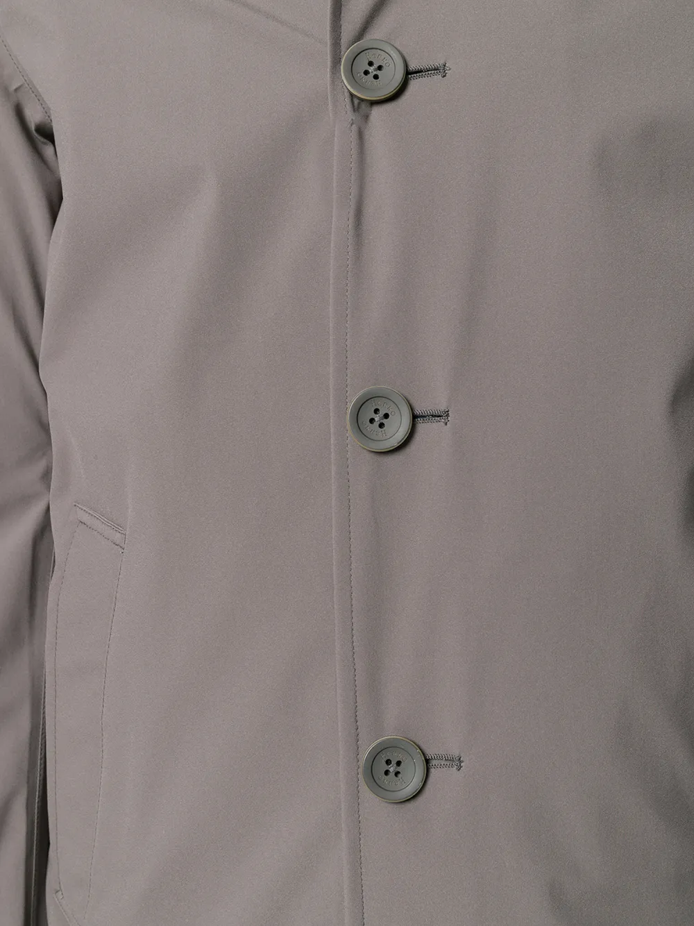 Herno button-down jas Grijs