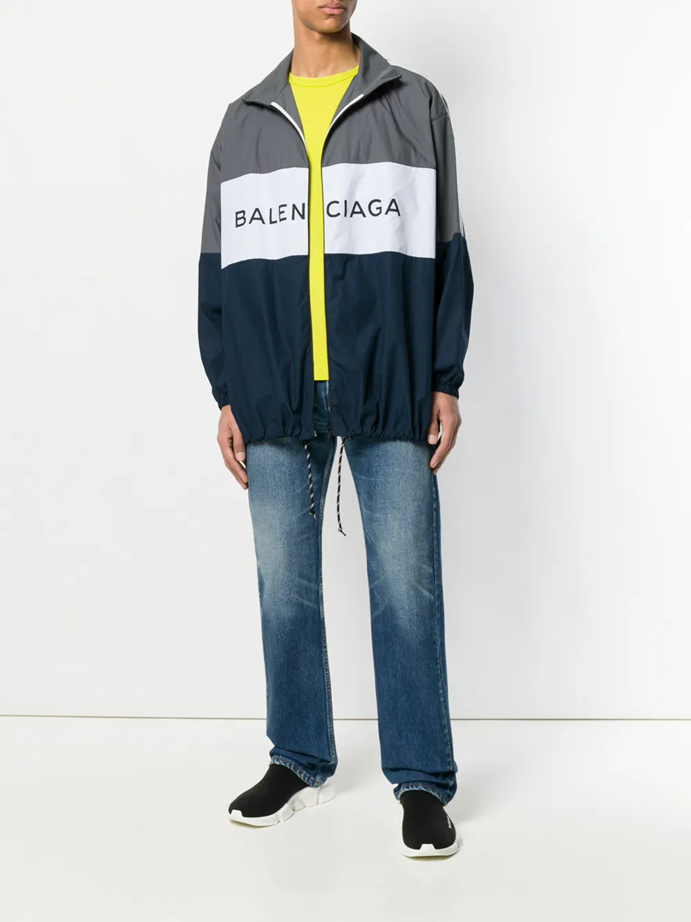 Balenciaga Jeans met rechte pijpen - Blauw
