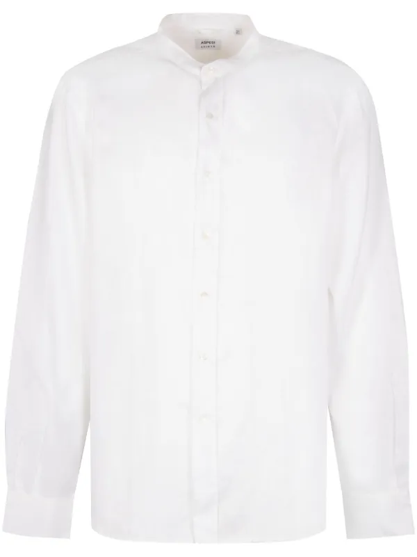 ASPESI Linen Shirt in White