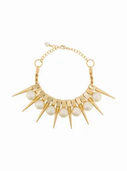 Balmain Jewelry Luxury Brands Online Farfetch Danger Pearl Necklace