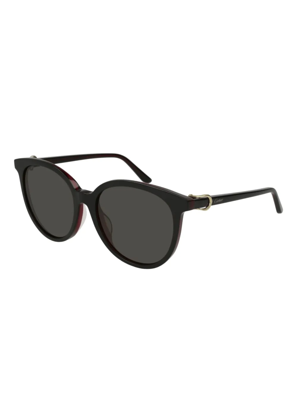 Cartier Eyewear tinted oversized sunglasses Zwart