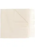 N.Peal fringe-edge scarf - Neutrals