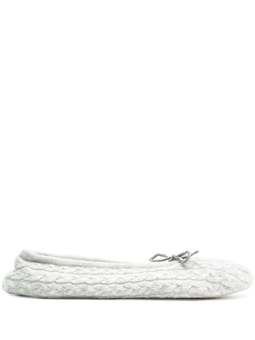 

N.Peal cable slippers - Gris