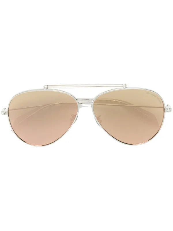 alexander mcqueen aviator sunglasses