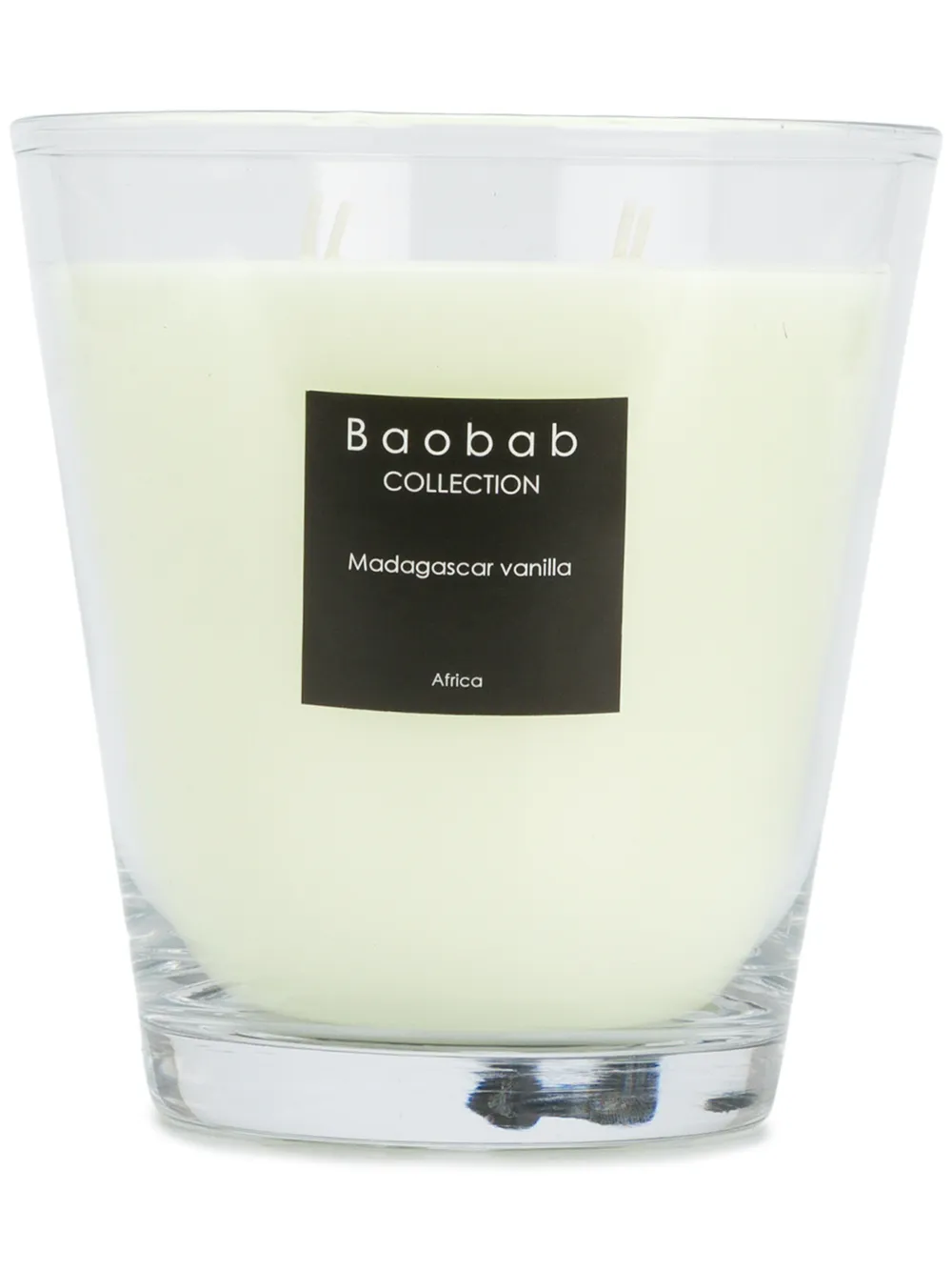 

Baobab Collection Madagascar Vanilla candle - White