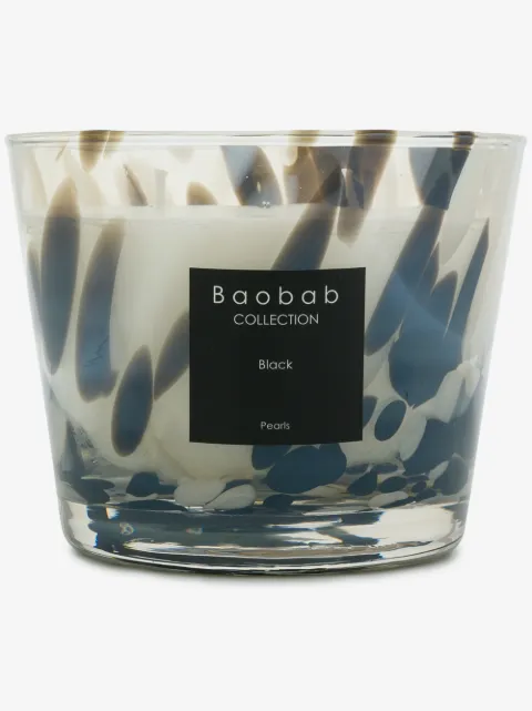 Baobab Collection Black Pearls candle