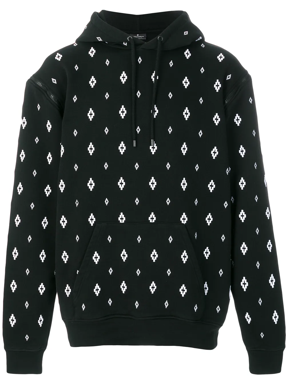 printed hooded sweatshirt