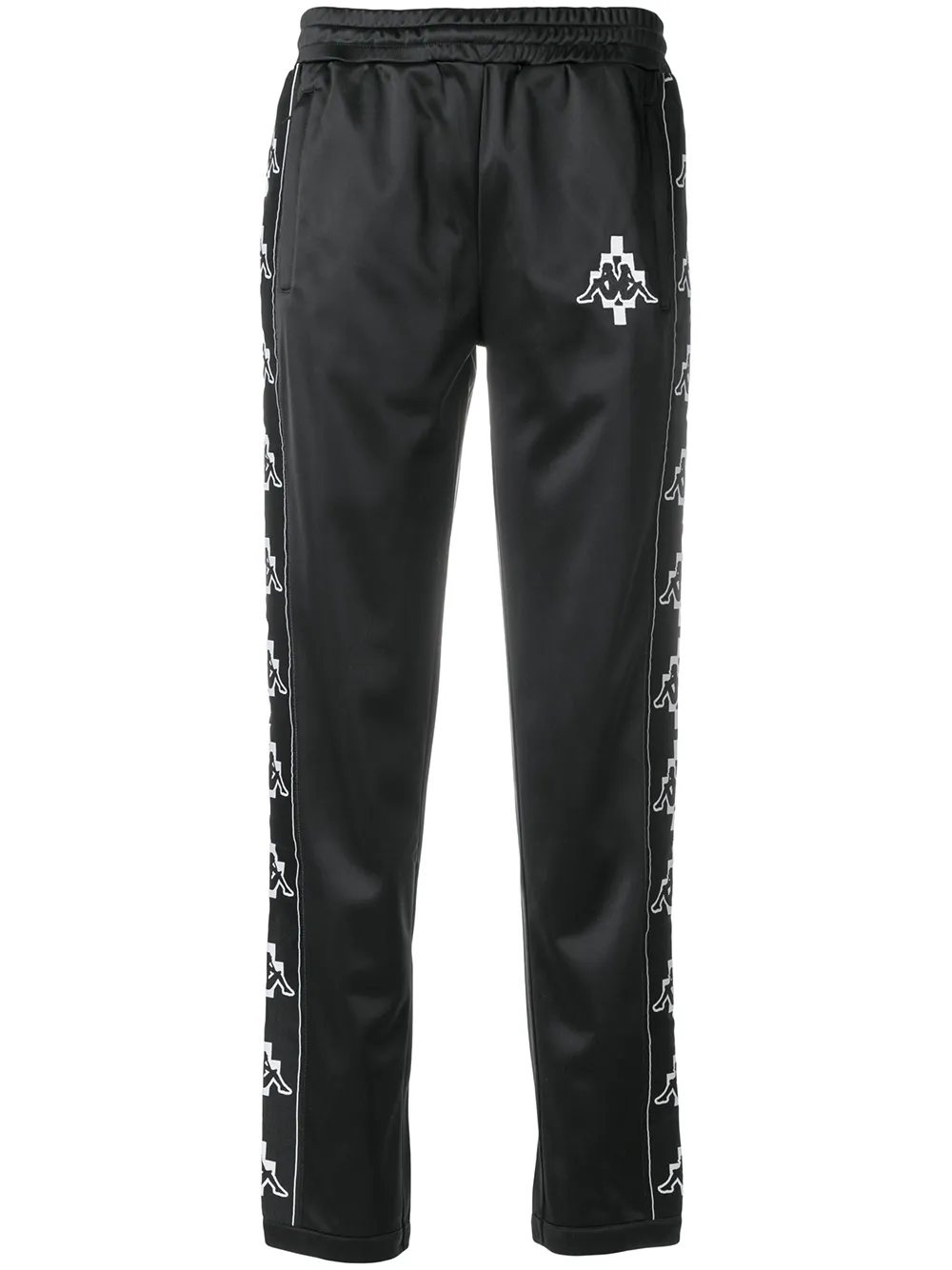 COUNTY OF MILAN Pantaloni MARCELO BURLON COUNTY OF MILAN X KAPPA - Nero