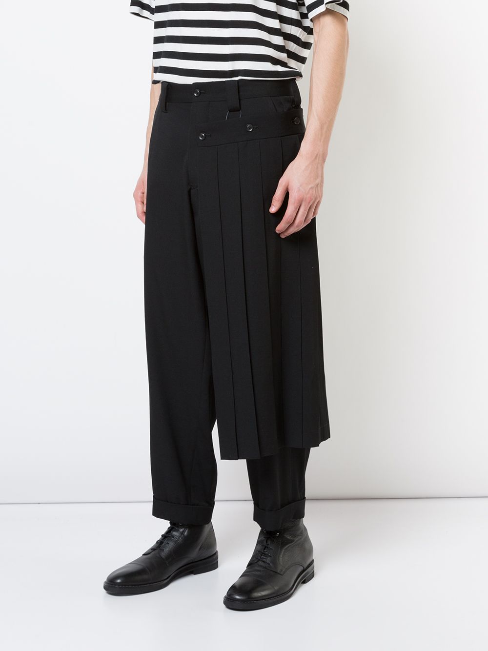 фото Yohji yamamoto зауженные брюки