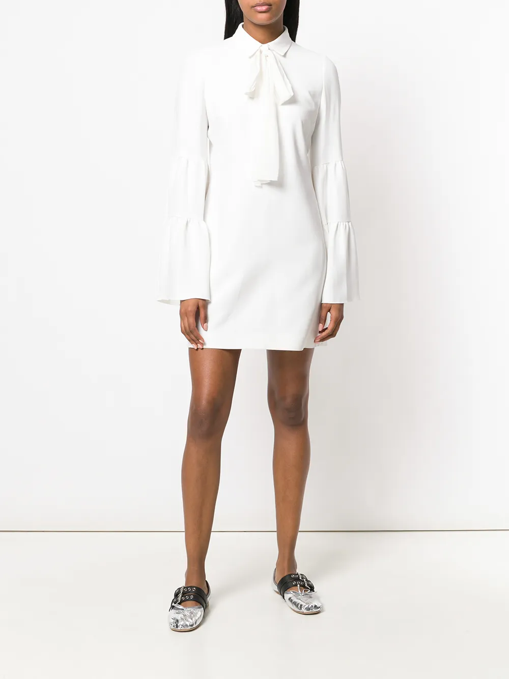 Giambattista Valli shiftjurk met print - Wit