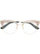 الصورة 1 من Gucci Eyewear نظارة بإطار غليتر مستدير