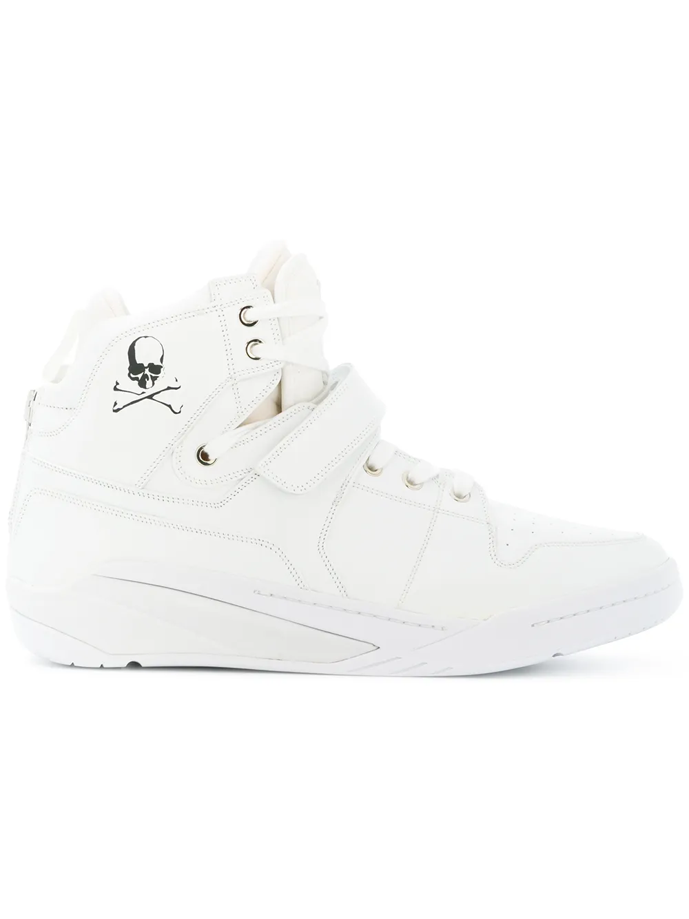 Image 1 of Mastermind Japan skull print hi-tops