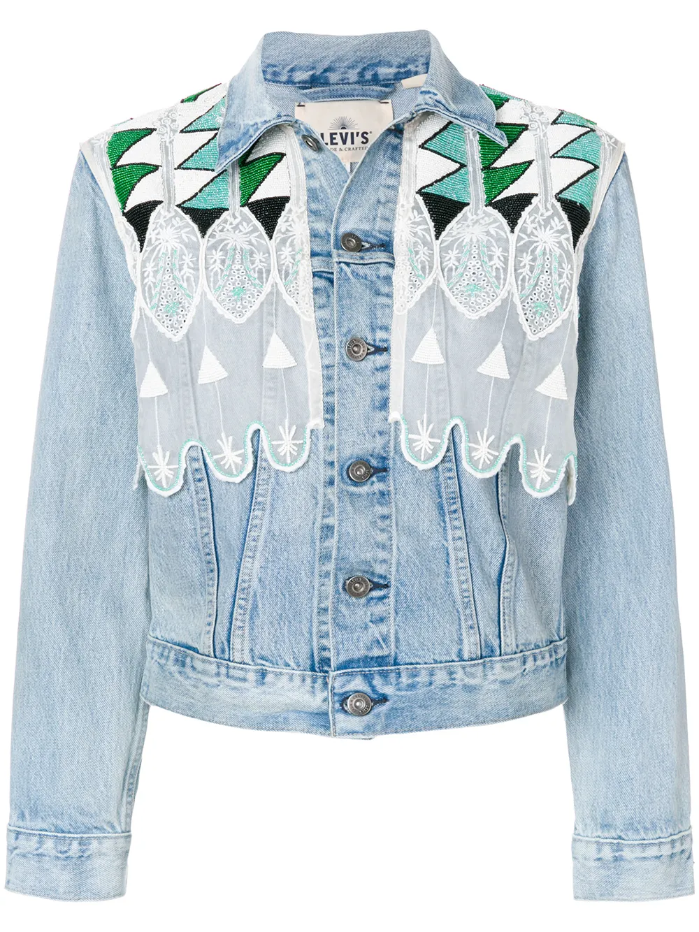 levi short denim jacket