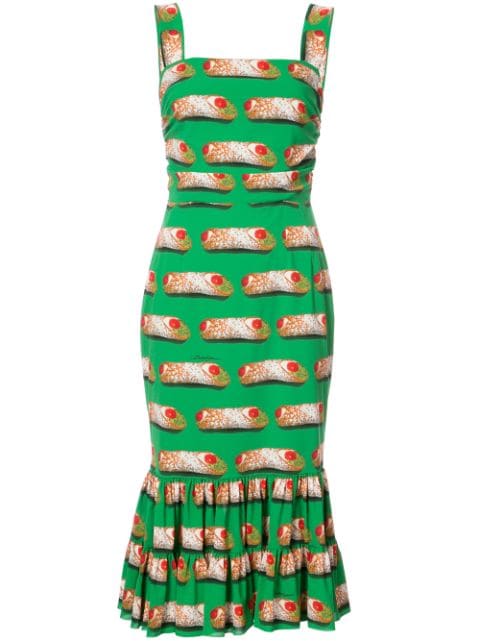 dolce and gabbana cannoli dress