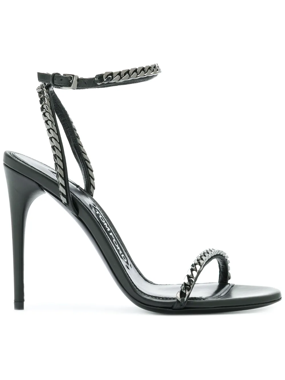 Tom Ford Chain Trim Heeled Sandals - Tendenza classica, vale la pena avere Tom Ford Chain Trim Heeled Sandals - Tendenza classica, vale la pena avere