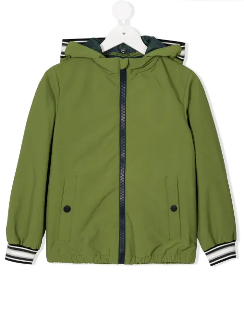 Herno Kids contrast trim jacketa