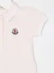 Moncler Kids شريط التفاصيل قميص بولو
